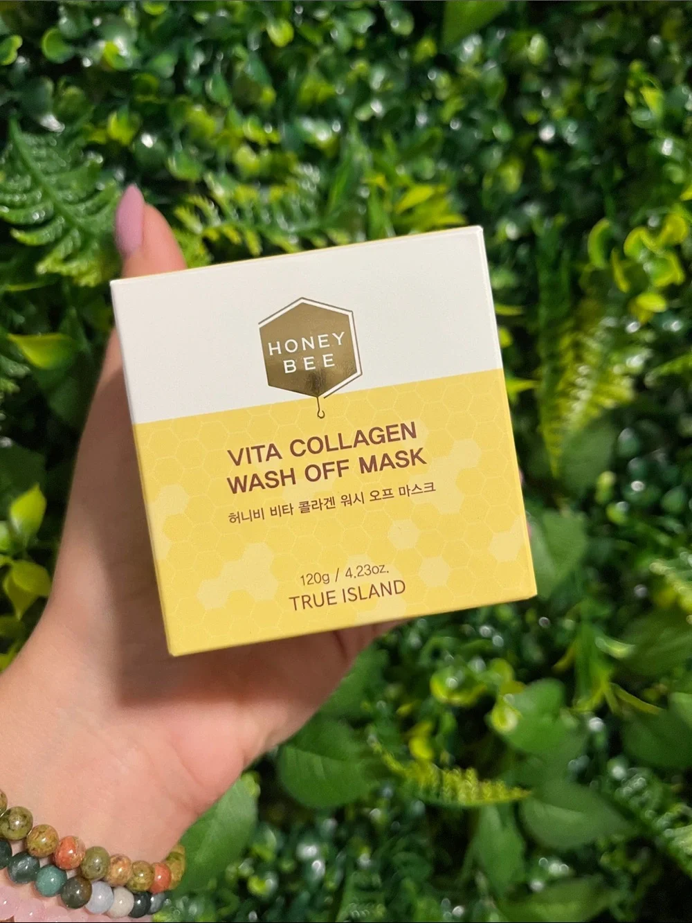 True Island Honey Bee Vita Collagen Wash Off Mask